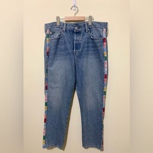 {RALPH LAUREN JEANS} brand: Ralph Lauren Polo, size: US 31, color: blue/multi